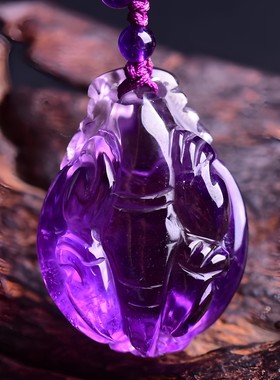 紫水晶龙龟吊坠金龟玄武神龟兽