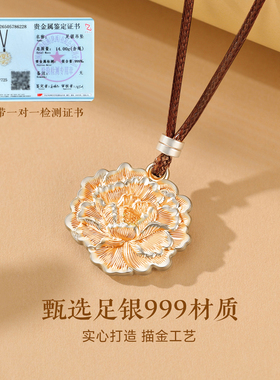 描金足银999项链女款2026新款