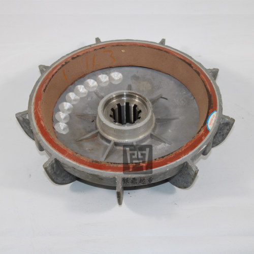 ZD141-4 7.5KW南京特种NTD锥形电机刹车风叶制动轮5T电葫芦刹车盘 - 图2