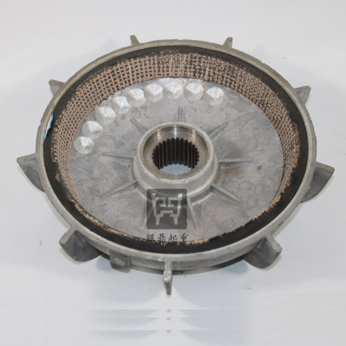 ZD141-4 7.5KW南京特种NTD锥形电机刹车风叶制动轮5T电葫芦刹车盘 - 图0