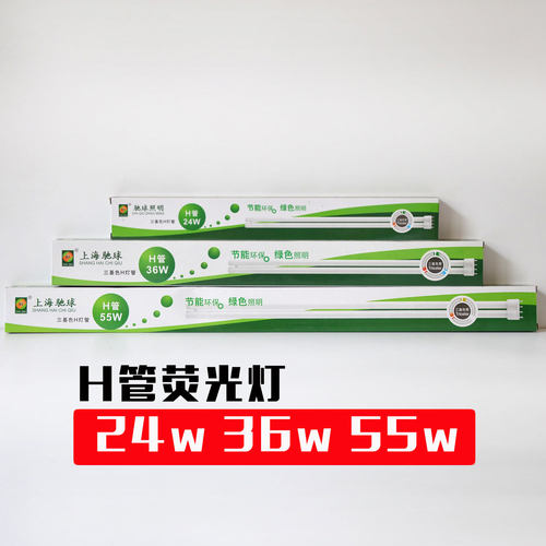 上海驰球55wH三基色灯管H36W灯管H40w三基色光源H24W节能客厅光源 - 图0