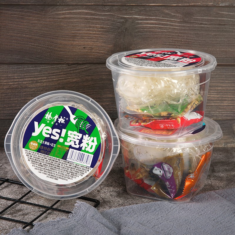 杨掌柜yes宽粉酸辣粉138g*6桶麻辣红薯粉丝重庆味方便冲泡速食面 - 图2