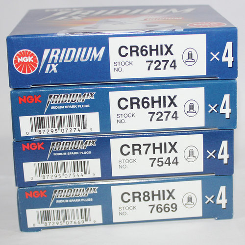 NGK铱金火花塞CR7/8/9EIX CR6/7/8HIX DR8EIX CR8EHIX-9 ER9EHIX - 图0