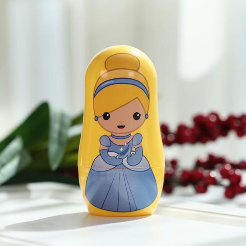 俄罗斯风情套娃6层新款中国风公主女生可爱儿童益智玩具生日礼物 - 图2