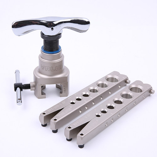 飞越VTB-5B 加氟双表冷媒表割刀组合工具 扩管器扩口器雪种表套装 - 图1