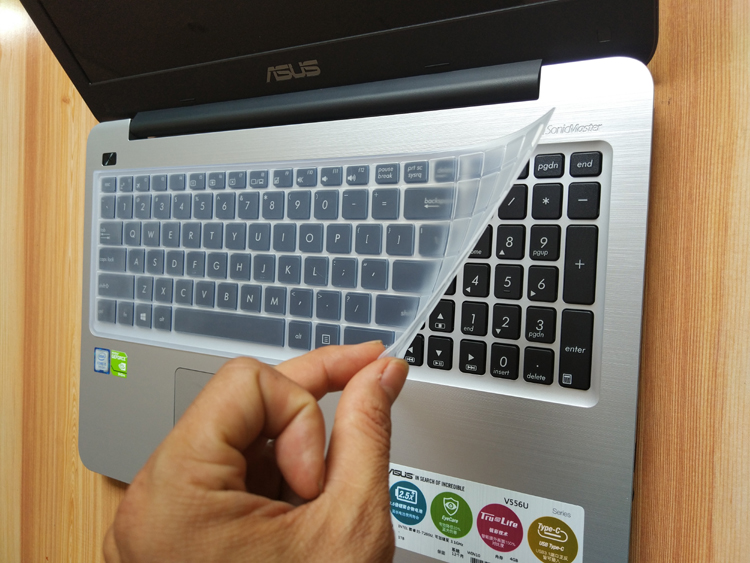 适用华硕A556U笔记本键盘膜15.6寸C520U电脑贴套X500U保护防尘罩 - 图3
