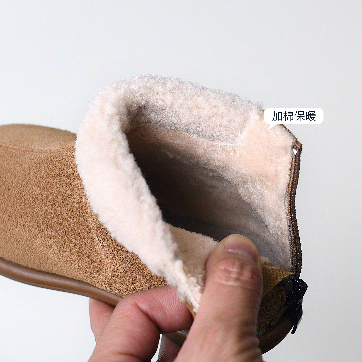 真皮女童二棉靴子中大儿童加绒马丁靴2025冬季小女孩新款宝宝棉鞋,淘宝优惠券,粉丝福利购,淘宝优惠卷