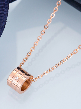 925纯银小蛮腰项链女情人节礼物