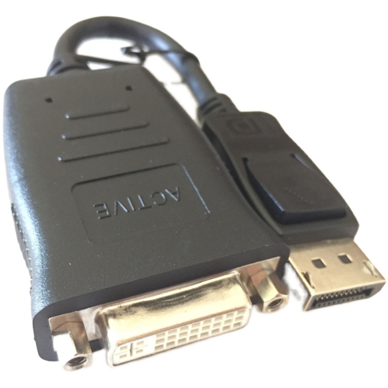 DP转DVI母主动式转接头miniDP转HDMI线4K丽台多屏高清电脑转换器 - 图3