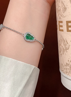 新中式千金富贵风葫芦手链女款轻奢气质感2024新款百搭手饰品