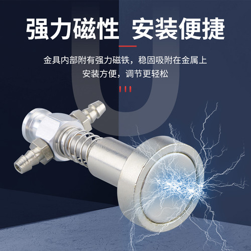 强力磁性金具真空吸盘座 大头支架L60机械手配件气动元件非标订做 - 图2