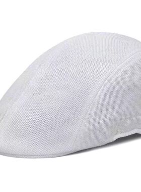 太阳帽夏季透气贝蕾帽鸭舌帽