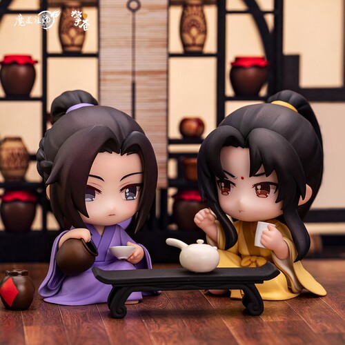 【正版现货】魔道祖师魏无羡蓝忘机江澄金凌蓝曦臣手办动漫周边 - 图2