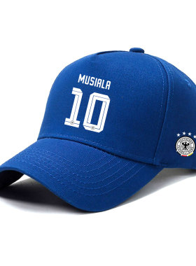 德国队2026世界杯10号足球迷运动休闲棒球帽网格眼遮阳鸭舌帽子