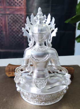室内纯银随身密宗居家无量寿佛