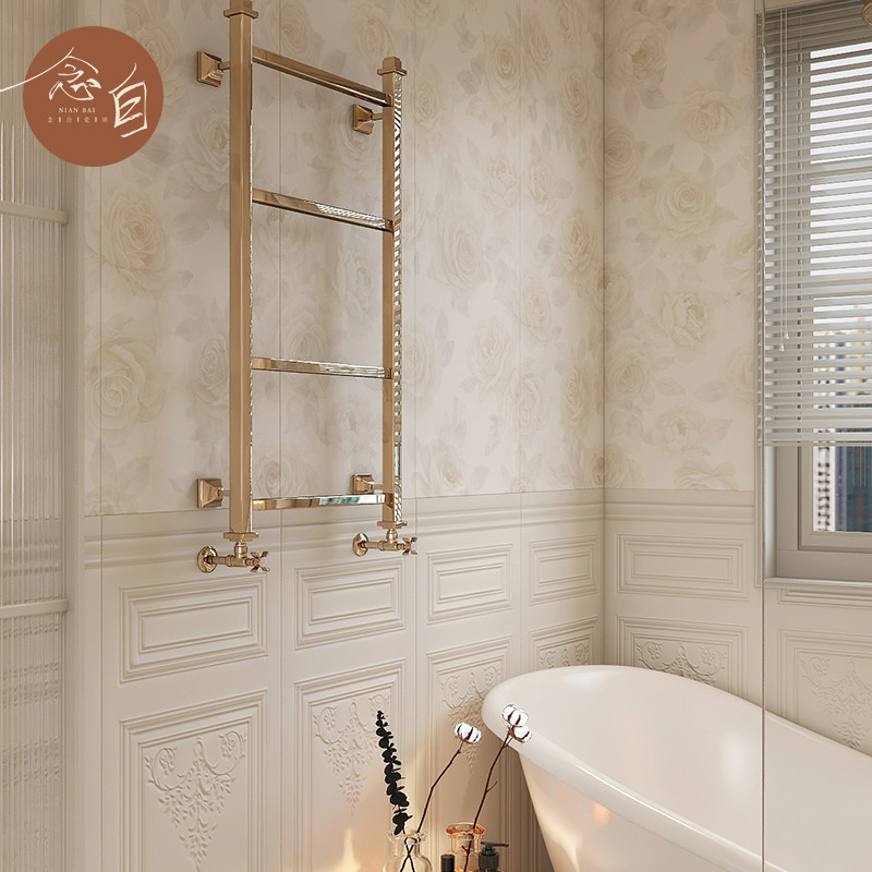 法式瓷砖仿壁纸玫瑰花砖复古地砖中古风卫生间厨房浴室厕所墙面砖,淘宝优惠券,粉丝福利购,淘宝优惠卷