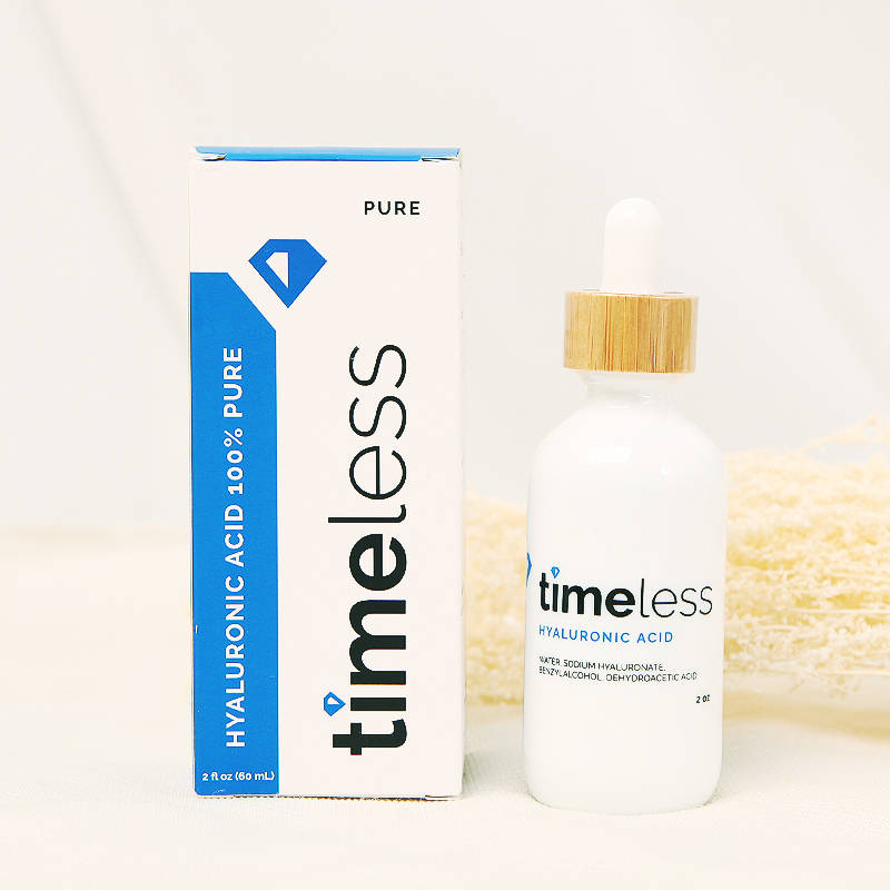 美国Timeless HA玻尿酸精华原液高保湿补水锁水透明质酸原液60ml - 图0