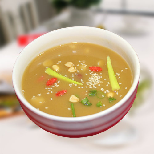 乾州呱婆无字碑豌豆糊豌豆粉乾州乾县豆面糊糊油茶风味早餐五香味 - 图1