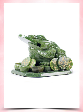 玉石金钱蟾三脚蟾蜍玉蟾