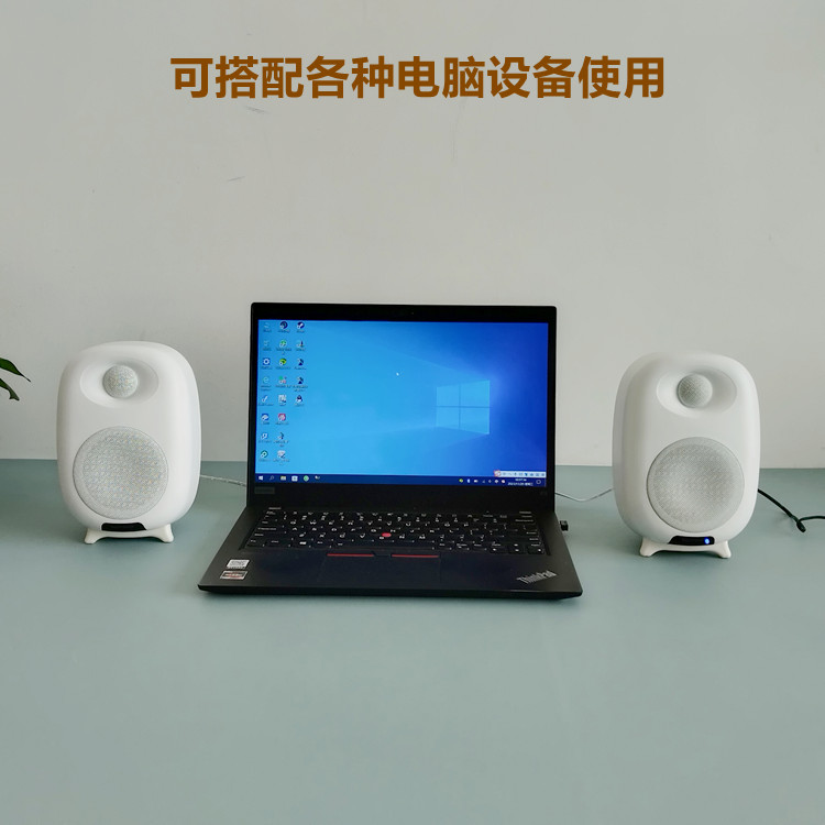 新款出口2.0蓝牙音箱桌面hifi发烧级小型电脑手机大功率有源音响 - 图1