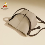 Кожаная универсальная сумка на одно плечо, из натуральной кожи