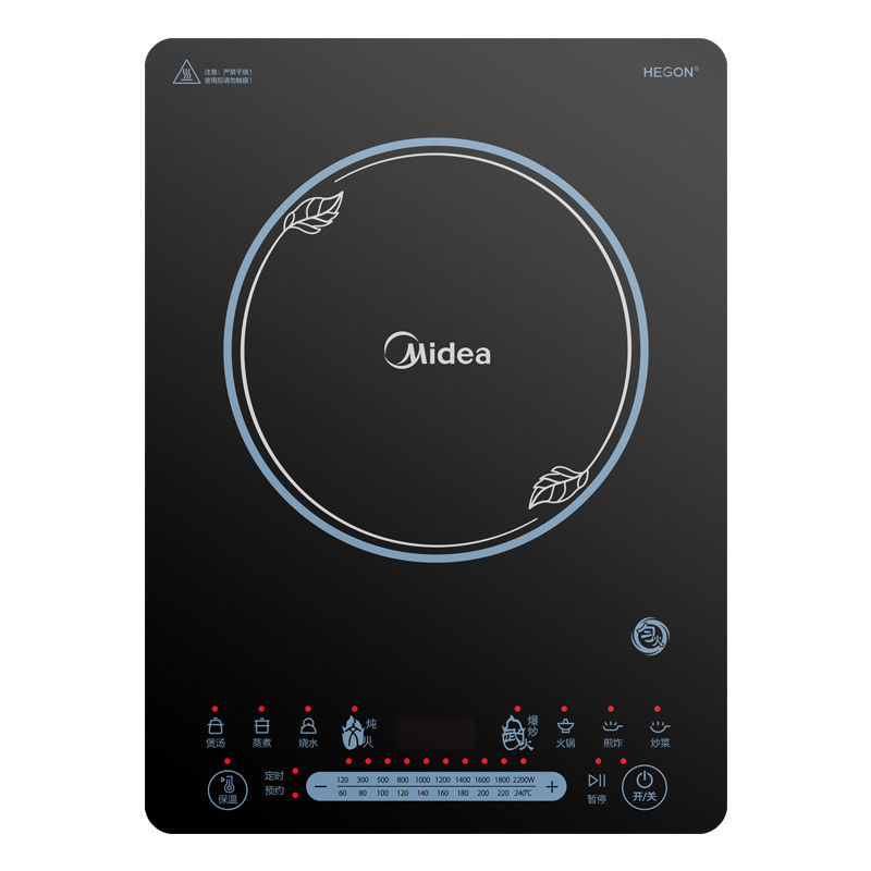 Midea/ 美的CCL2203A电磁炉家用2200W功率炉灶匀火触摸速热爆炒预 - 图3