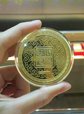 帆船招财礼品仿真铜镀金