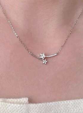 颈链设计链不锈钢项链女款锁骨