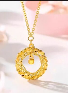 轻奢织梦网高级吊坠女款百搭新款