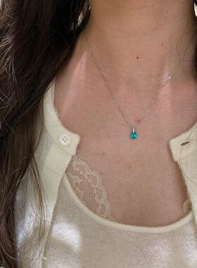 锁骨一件爆款女小红书毛衣链链款