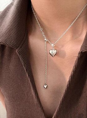 调节夏季小众百搭女生毛衣链高级