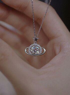 项链锁骨清新甜美星球个性高级