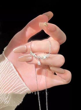 锆石2025项链」颈链奢小众时尚