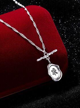 韩小众轻奢日女锁骨款链时髦简约