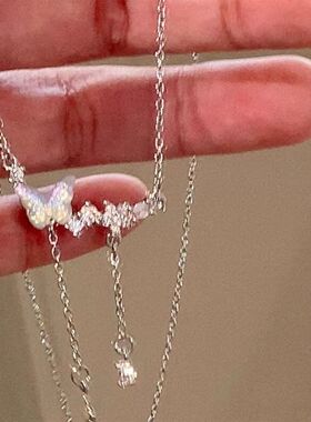 项链流苏百搭精致设计感颈锁骨