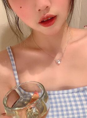 轻奢面包高级感项链链配饰锁骨