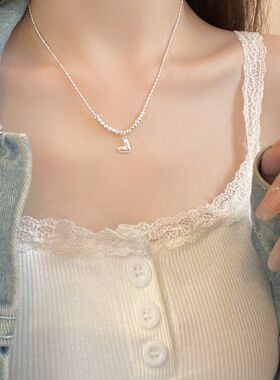 闪闪转运珠小新款颈链项链银子