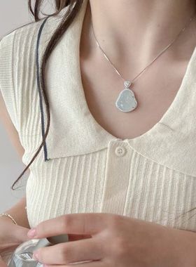 轻奢小众高级感文艺女项链颈饰品