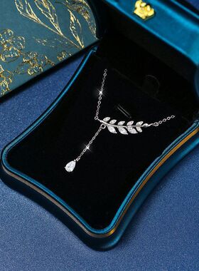简约精致时尚颈链设计女轻锁骨