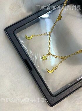 仙女流淌月亮项链精致高颜值风