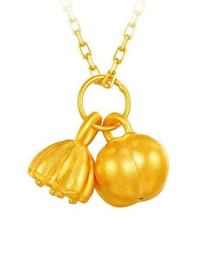 项链女母亲节莲莲柿子莲蓬复古