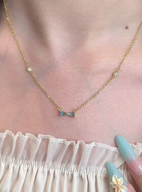 时尚少女百搭学生小清锁骨链通勤