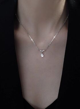 水滴设计感气质女轻奢日常链小众