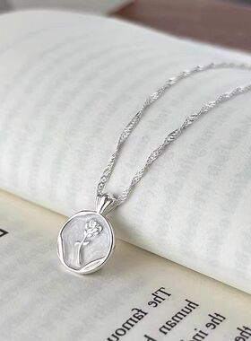 女项链链新款滴颈链感釉批发吊