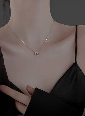 项链个性名小众设计感项链数字