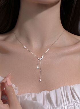 女小众项链设计秋季饰品新款星月