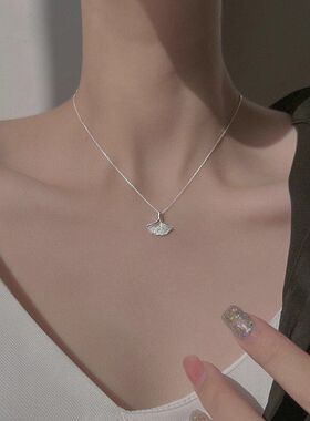 女冷淡2024锁骨风气ins链新款