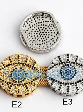 表带微镶恶魔之眼神秘风手链