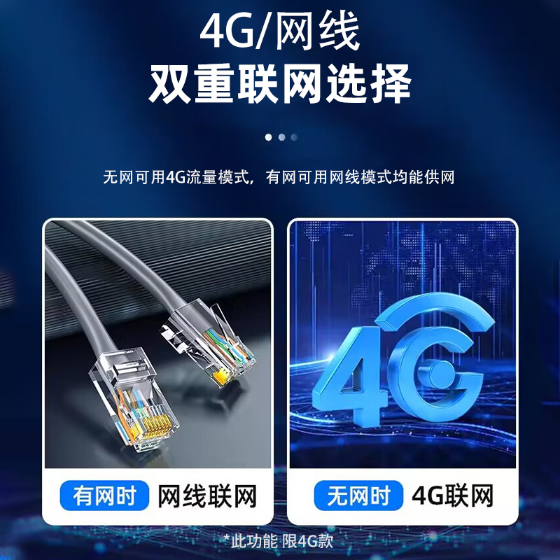 海康威视400万云台4G无线360度摄影头wifi监控器全彩摄像球机poe - 图1