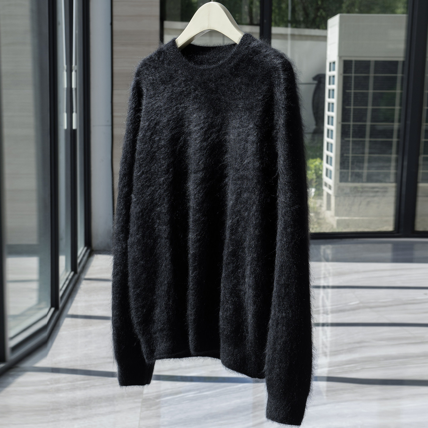 秋冬基础款圆领拉绒羊绒衫女100%山羊绒针织打底衫长袖保暖毛衣,淘宝优惠券,粉丝福利购,淘宝优惠卷